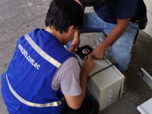 Caja Metálica para cctv con ventilador Caja Metálica para cctv con ventilador
